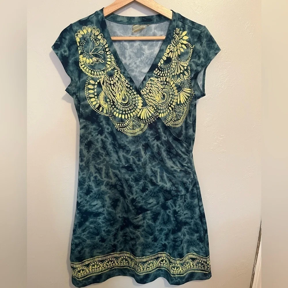 Athleta Women's Nectar Active Faux Wrap Dress - Picture 2 of 12